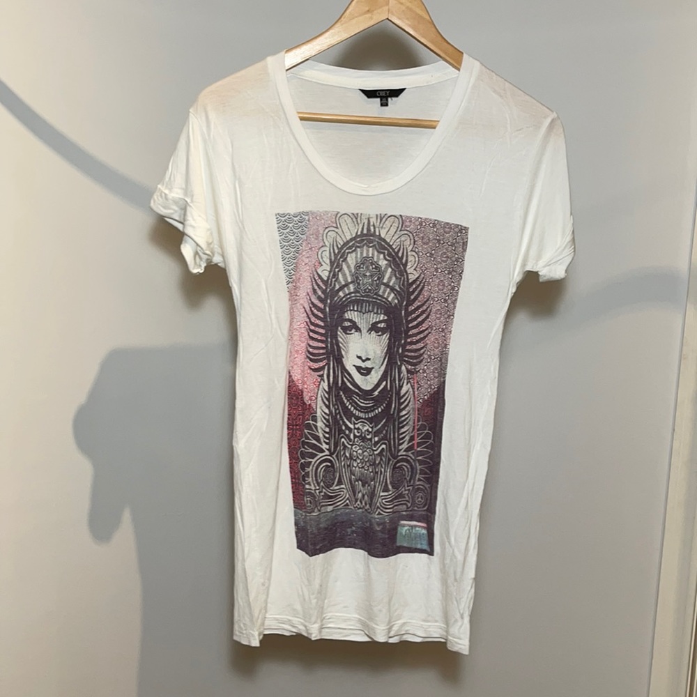 OBEY Long Graphic Tee